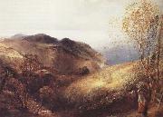 Samuel Palmer Scene from Lee,North Devon oil painting picture wholesale